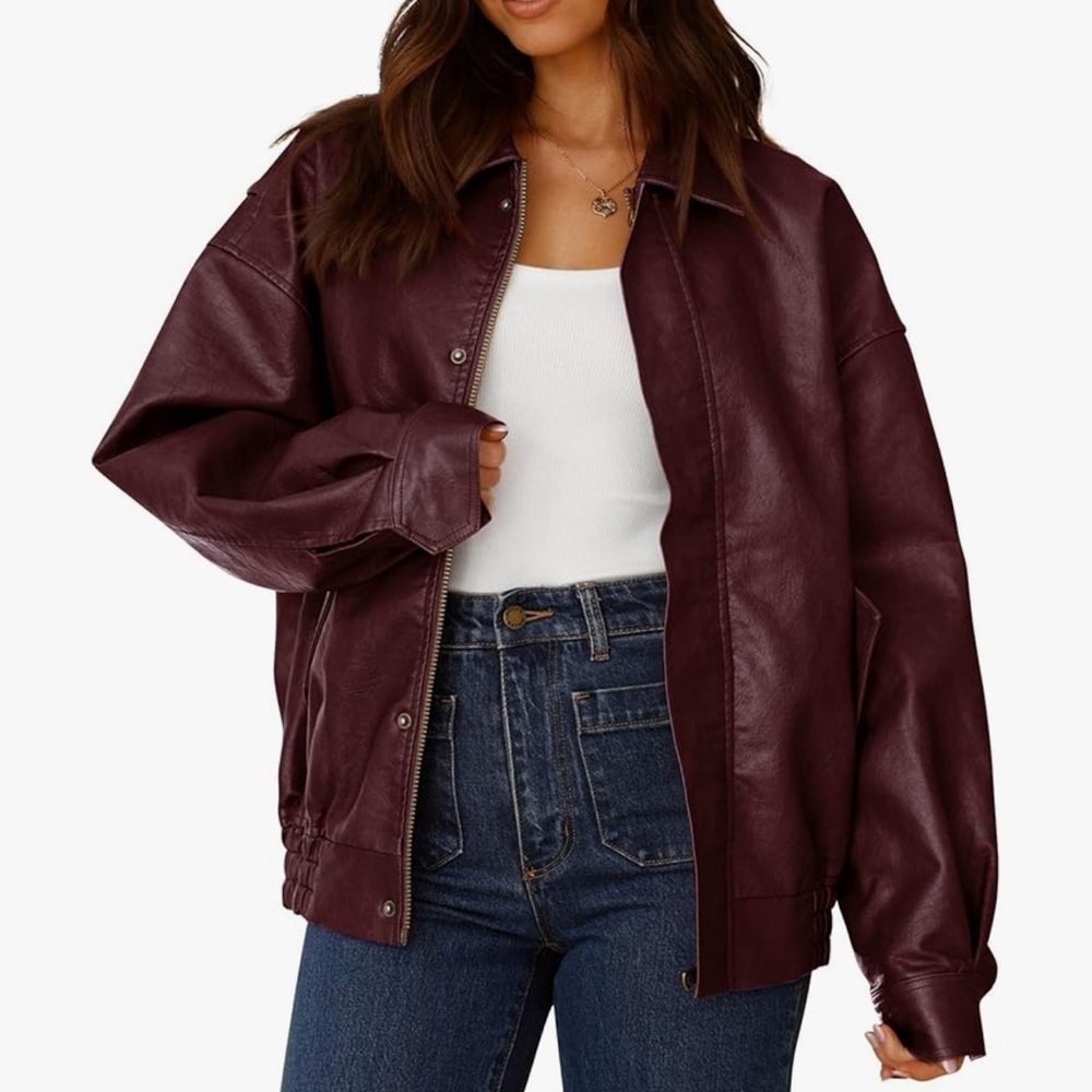 Leather jacket